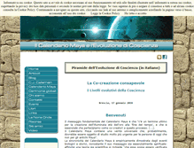 Tablet Screenshot of coscienzacreativa.com